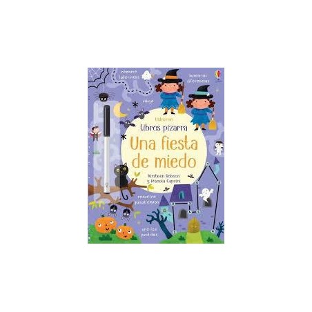 Una fiesta de miedo. Libros pizarra