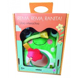 ¡Rema  rema  ranita  Libro interactivo para bebés