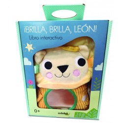 ¡Brilla  brilla  león  Libro interactivo para bebé