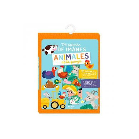 Mi estuche de imanes  animales de granja 