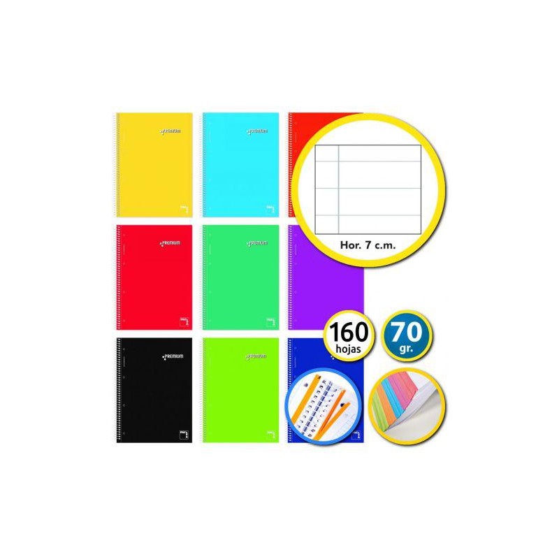 Bloc pacsa premium A4 160 hojas hn microperforado