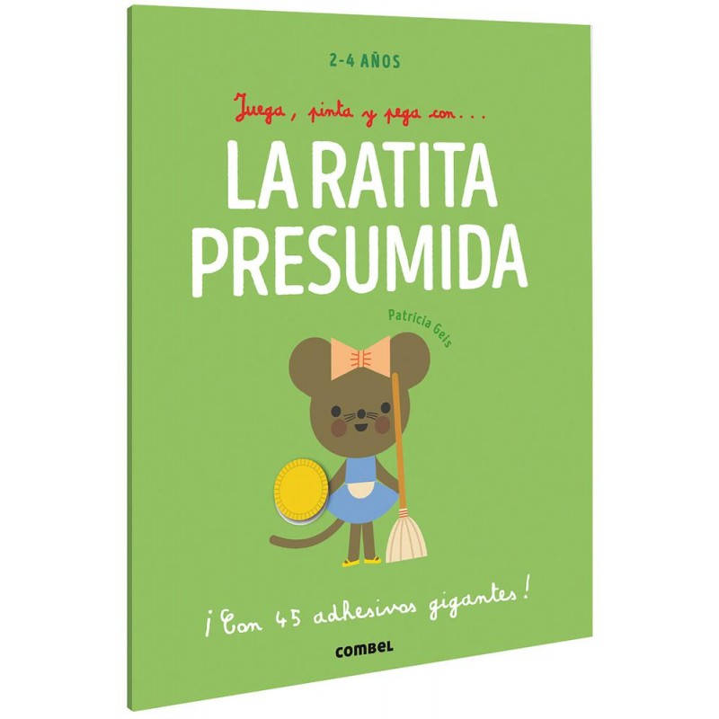 Juega  pinta y pega con  La ratita presumida