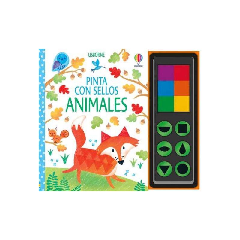 Pinta con sellos Animales Pinta con sellos Animales