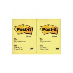 Pack 12 tacos notas post-it 47 6mm x 76mm