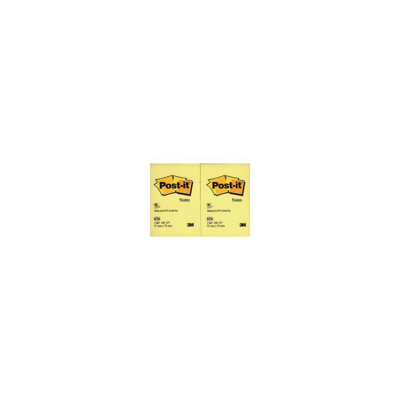 Pack 12 tacos notas post-it 47 6mm x 76mm