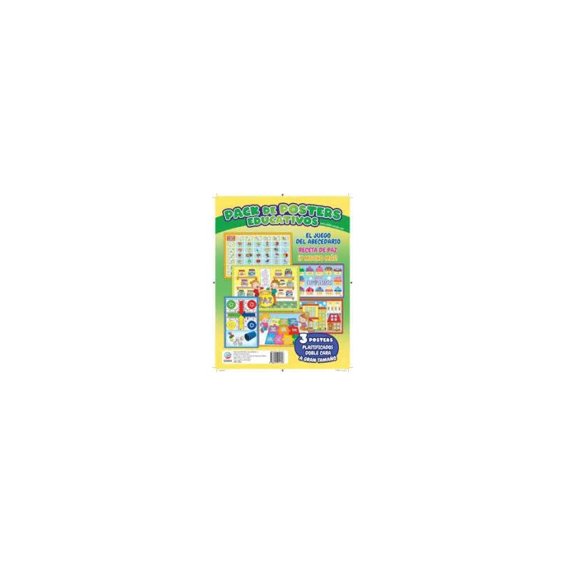 Pack de posters educativos El juego del abecedari Pack de posters educativos El juego del abecedari