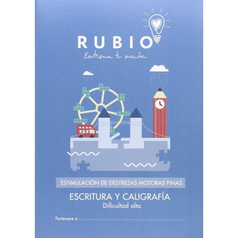 Escritura y caligrafia dificultad alta