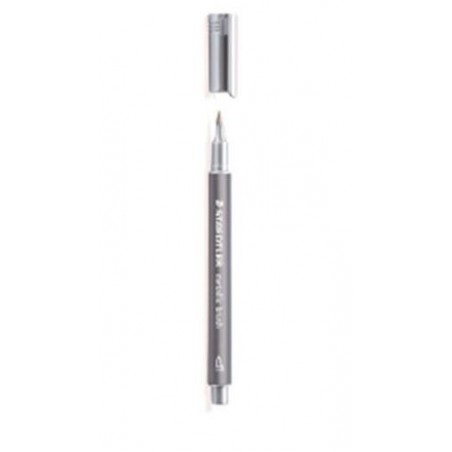 Rotulador Metalico con Punta Pincel Staedtler Plat