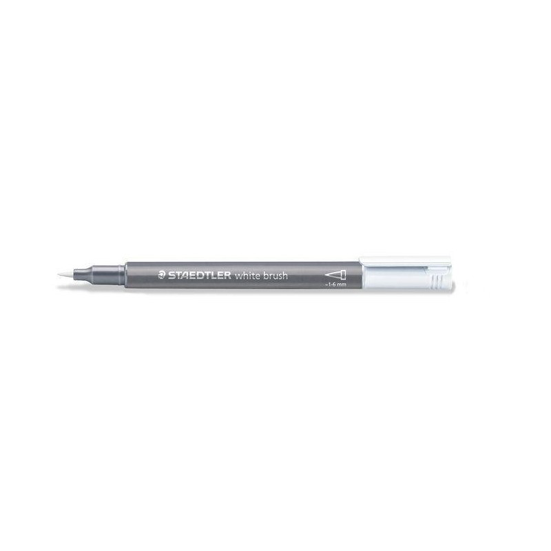 Rotulador Metalico con Punta Pincel Staedtler Blan Rotulador Metalico con Punta Pincel Staedtler Blan
