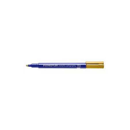 Rotulador Metalico Calligraphy Staedtler Oro