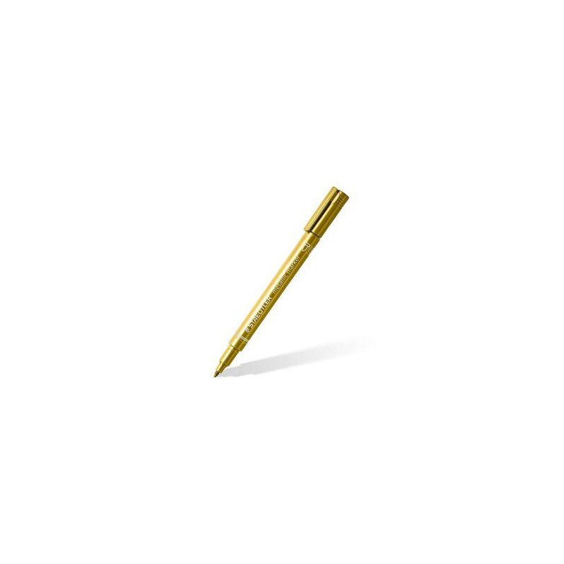 Rotulador Metalico Staedtler 1 2 mm Oro
