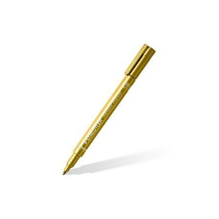 Rotulador Metalico Staedtler 1 2 mm Oro
