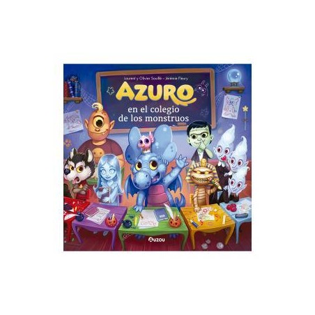 Azuro en el colegio de los monstruos