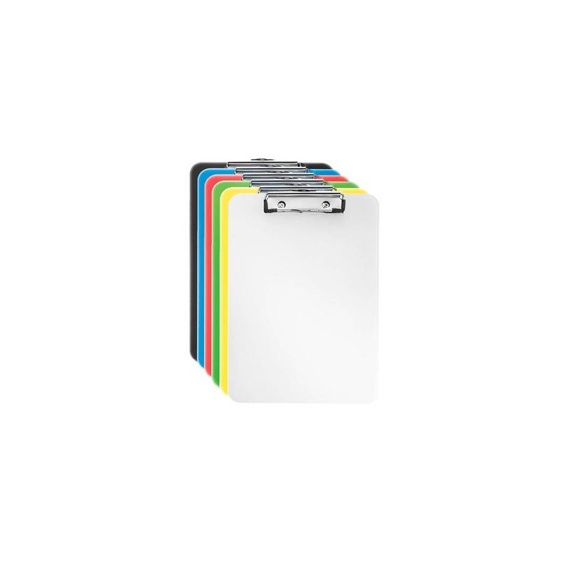 Tablero pinza superior A4 metal colores surtidos