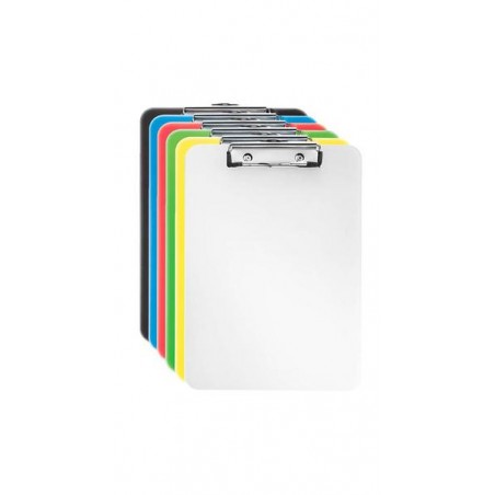 Tablero pinza superior A4 metal colores surtidos