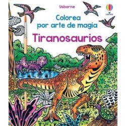 Tiranosaurios  Colorea por arte de magia