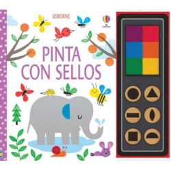 Pinta con sellos