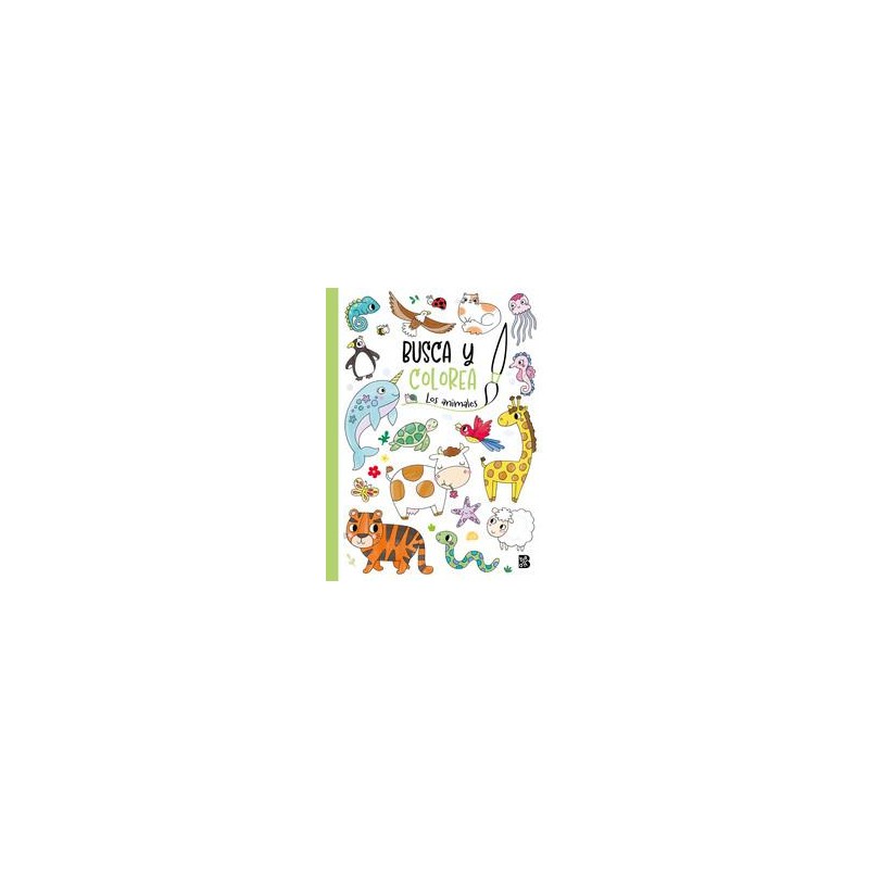 Busca y colorea Los animales Busca y colorea Los animales