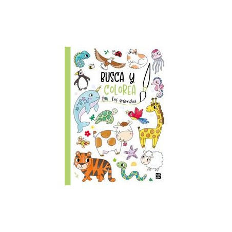 Busca y colorea  Los animales