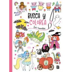 Busca y colorea  Los cuentos