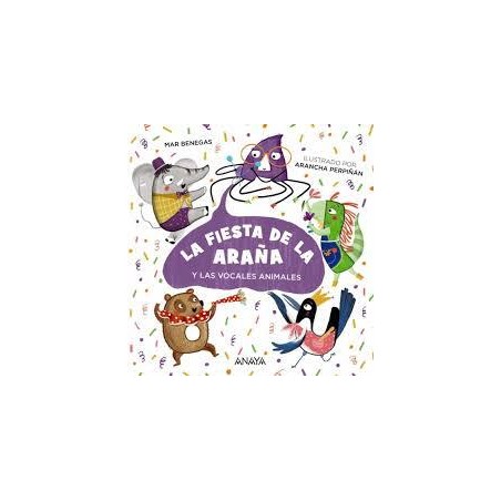 La fiesta de la araña y las vocales animales
