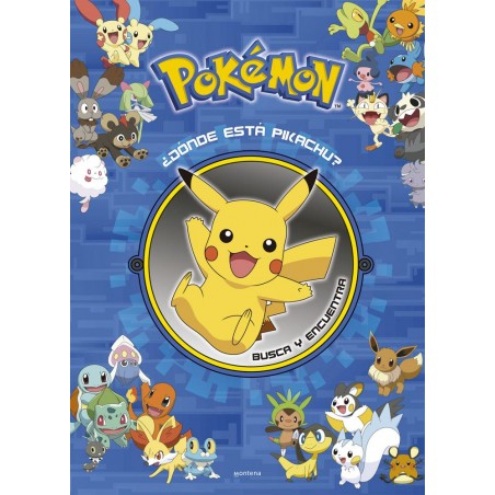 ¿Dónde está Pikachu  Busca y encuentra