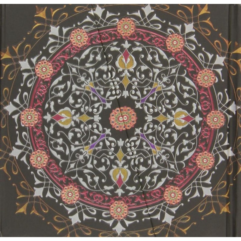 Cuaderno mandala negro iman Cuaderno mandala negro iman