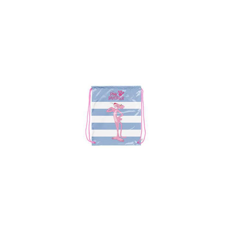 Bolsa Saco Pink Panther Modelo Stripes Bolsa Saco Pink Panther Modelo Stripes