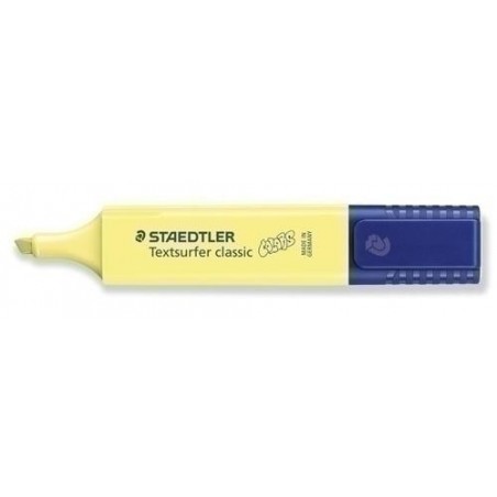 Marcador fluor staedtler pastel&vintage amarillo c