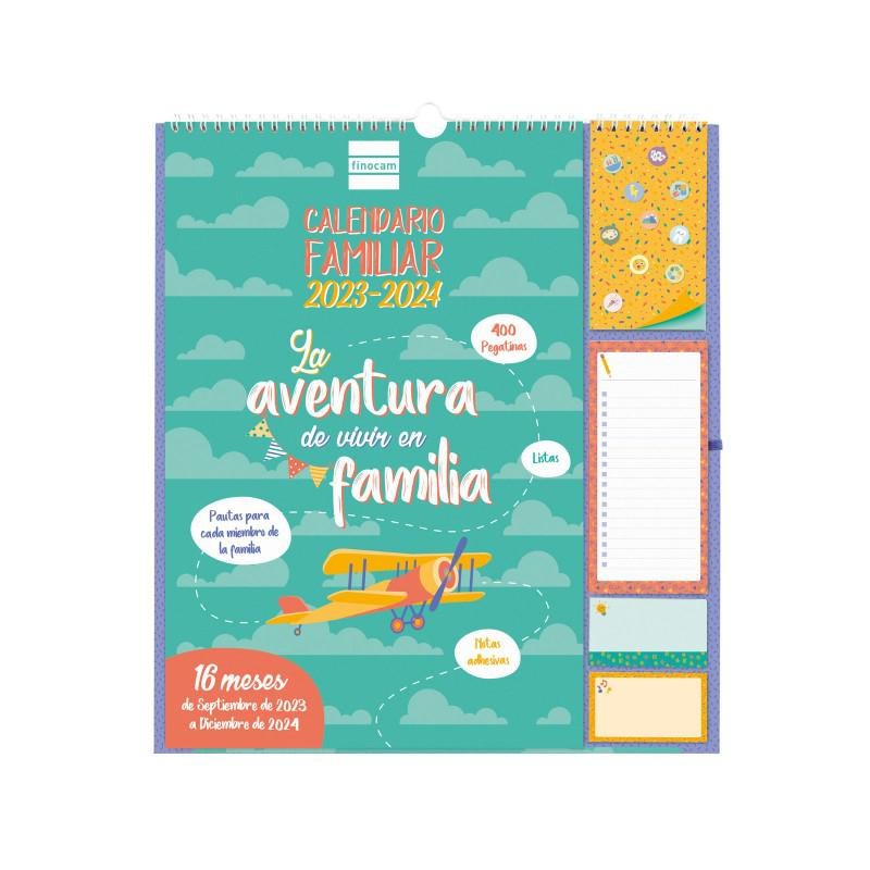 Calendario familiar 2023-2024 16 meses Calendario familiar 2023-2024 16 meses