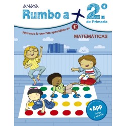 Vacaciones rumbo a 2º de primaria matemáticas