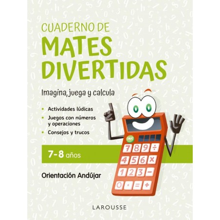 Cuaderno de mates divertidas 7-8 años