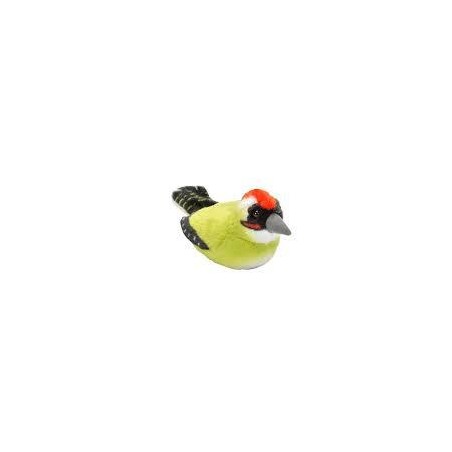 Peluche pájaro carpintero con sonido