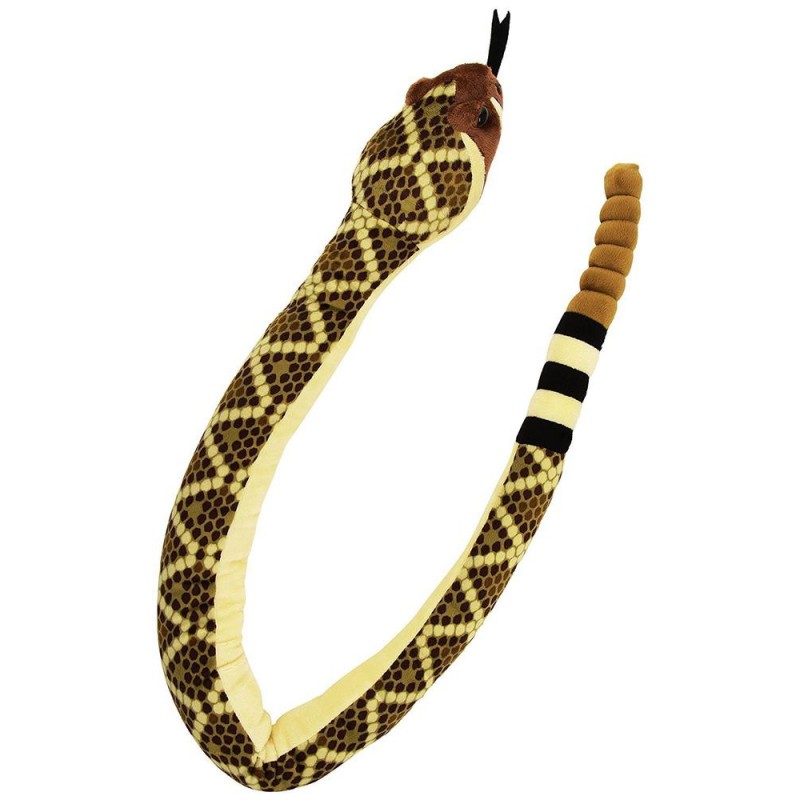 Peluche serpiente oeste de diamante 137 cm