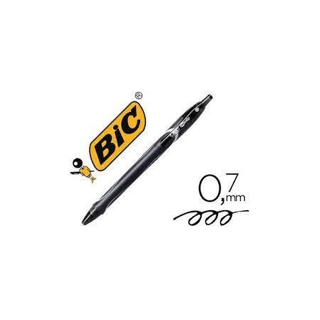 Bolígrafo Bic Gelocity negro