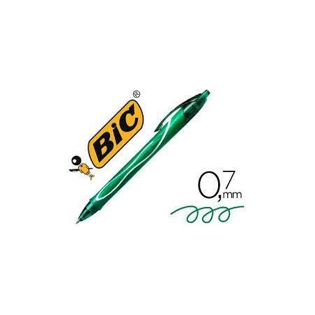 Bolígrafo Bic Gelocity verde