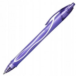 Bolígrafo bic gelocity lila