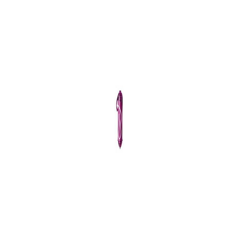 Boligrafo bic gelocity fucsia