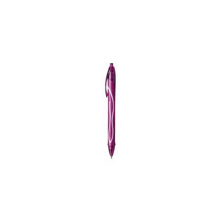 Boligrafo bic gelocity fucsia