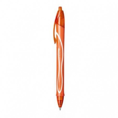 Boligrafo bic gelocity naranja