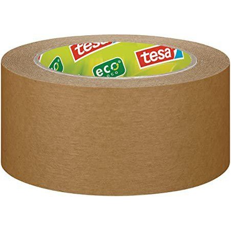 Precinto tesapack 50x50 papel ecologico marron