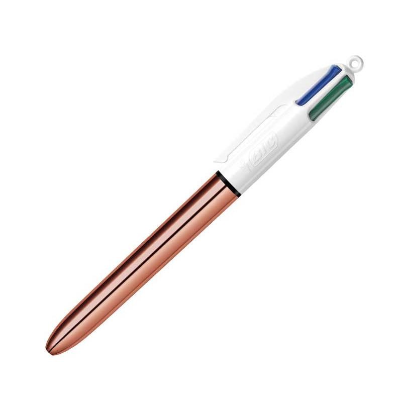 Bolígrafo 4 colores serie  Rose Gold