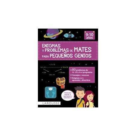 Enigmas y problemas de mates para pequeños genios 