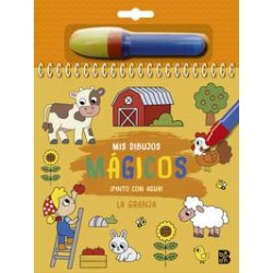 Mis dibujos mágicos  ¡Pinto con agua  La granja