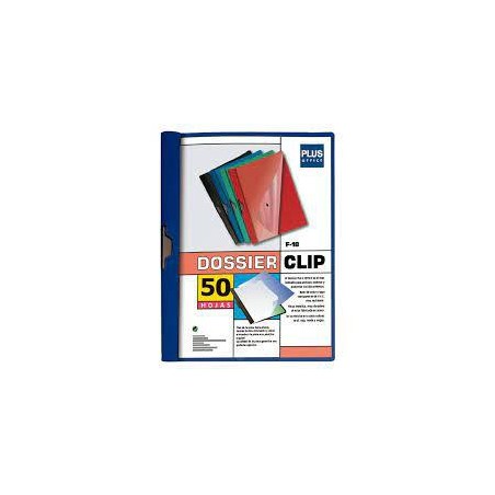 Dossier pinza plus A4 50 hojas azul
