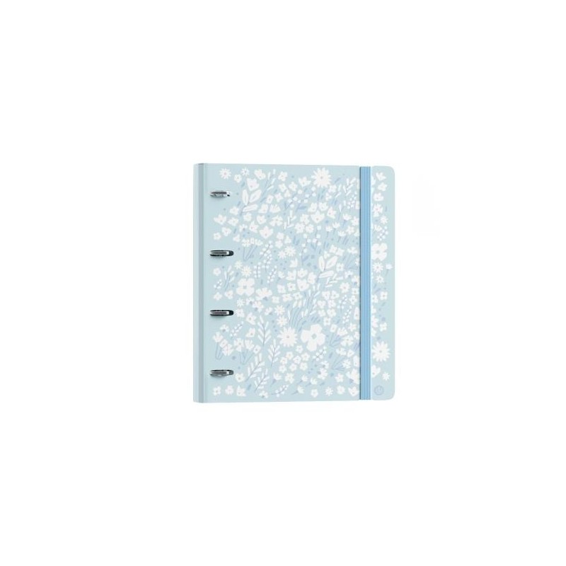 Carpebloc A4 foam 360 print 4 anillas 35 mm azul Carpebloc A4 foam 360 print 4 anillas 35 mm azul