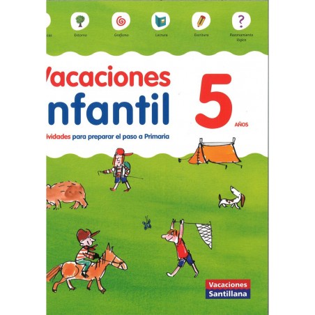 Vacaciones santillana infantil  5 años