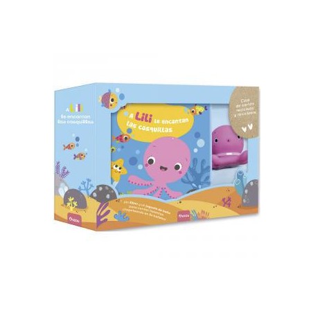 Libro de baño  A Lili le encantan las cosquillas
