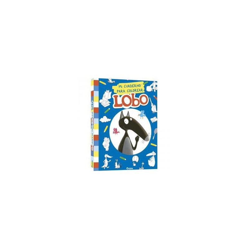 Mi cuaderno para colorear a Lobo Mi cuaderno para colorear a Lobo