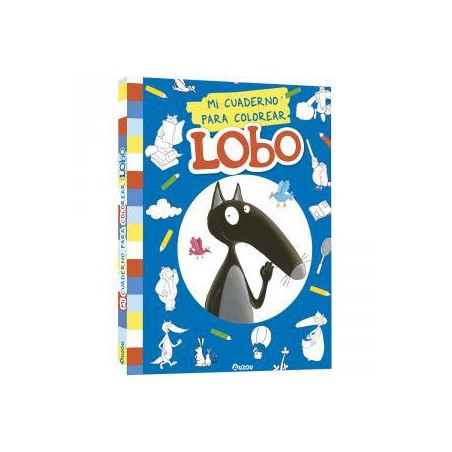 Mi cuaderno para colorear a Lobo
